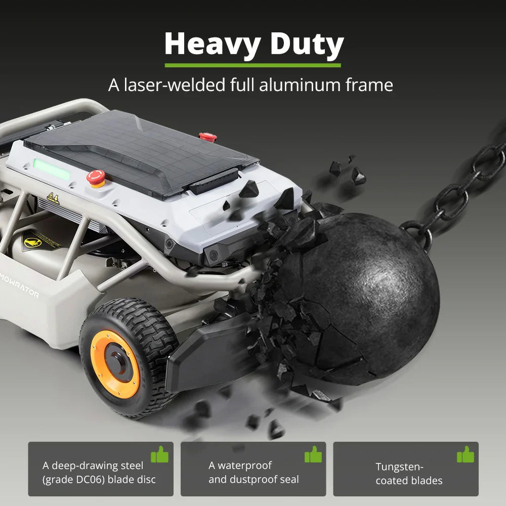 Mowrator S1 – 4WD 12Ah (mit verformbaren Reifen)