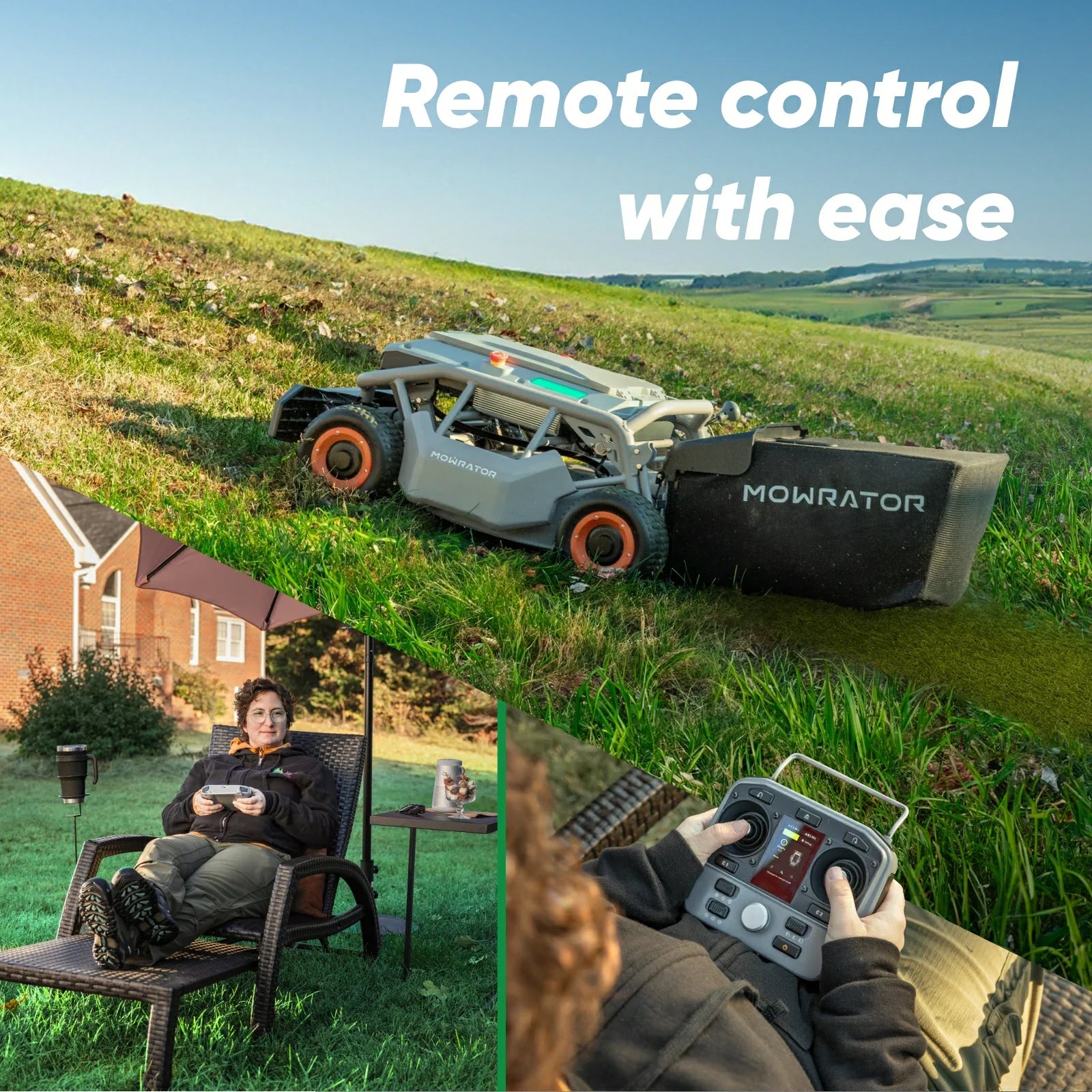 Mowrator S1 – 4WD 18Ah (mit verformbaren Reifen)