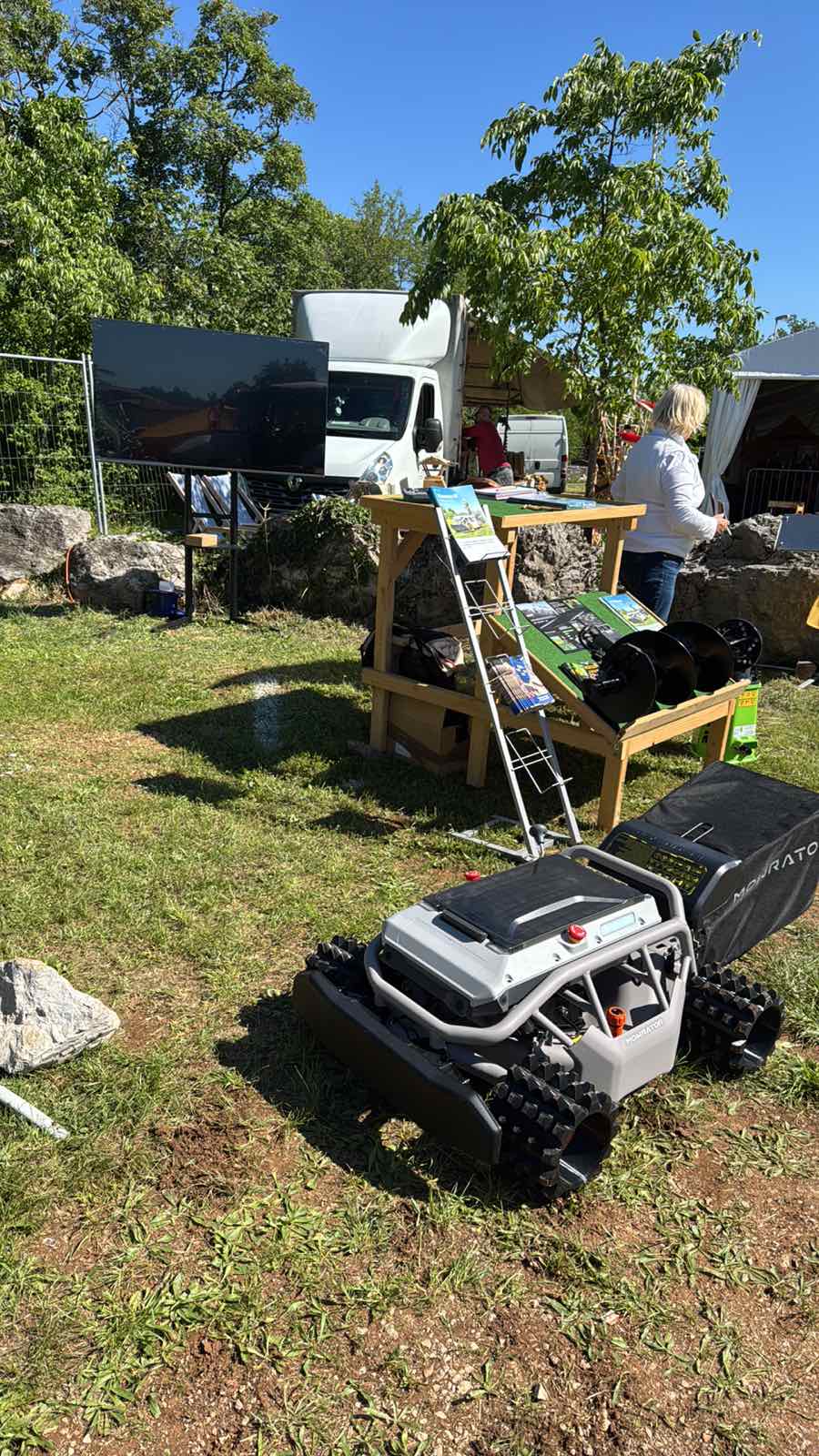 Mowrator S1 – 4WD 18Ah (mit Offroad-Rädern)