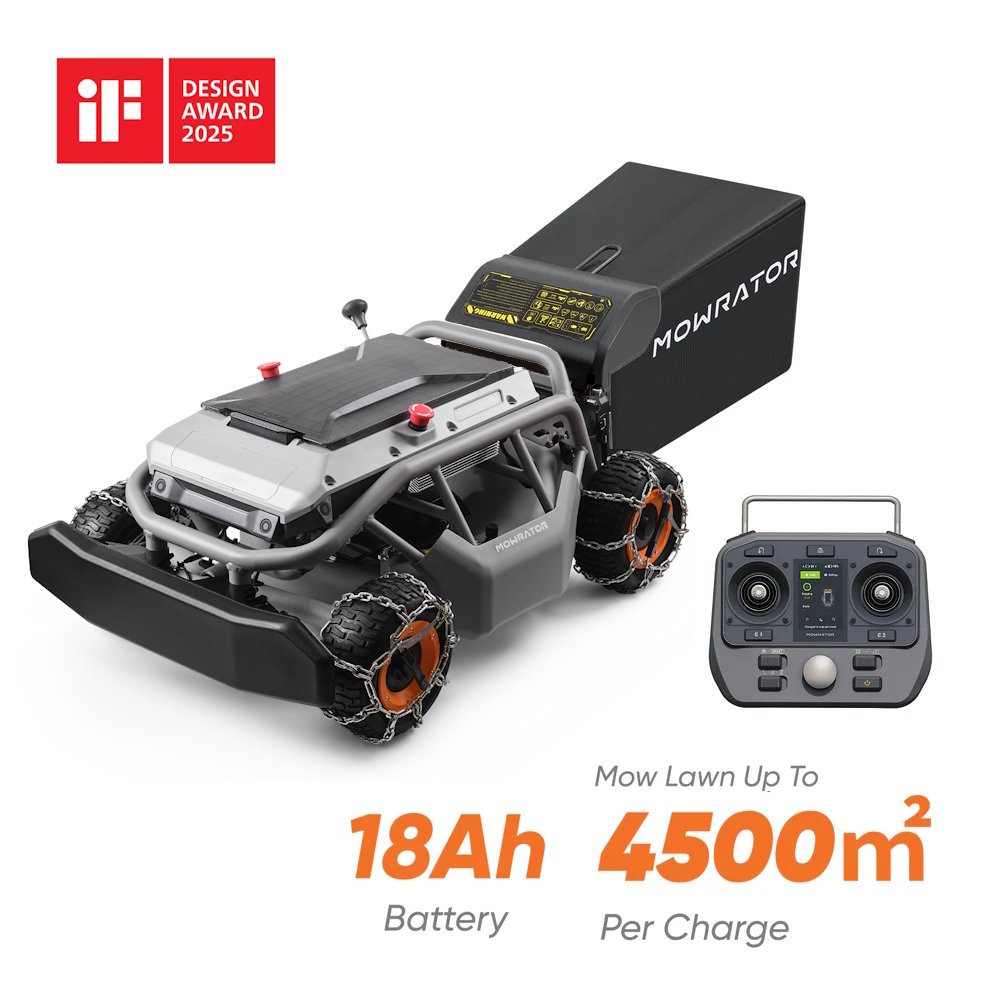 Mowrator S1 - 4WD 18Ah (mit Ketten)