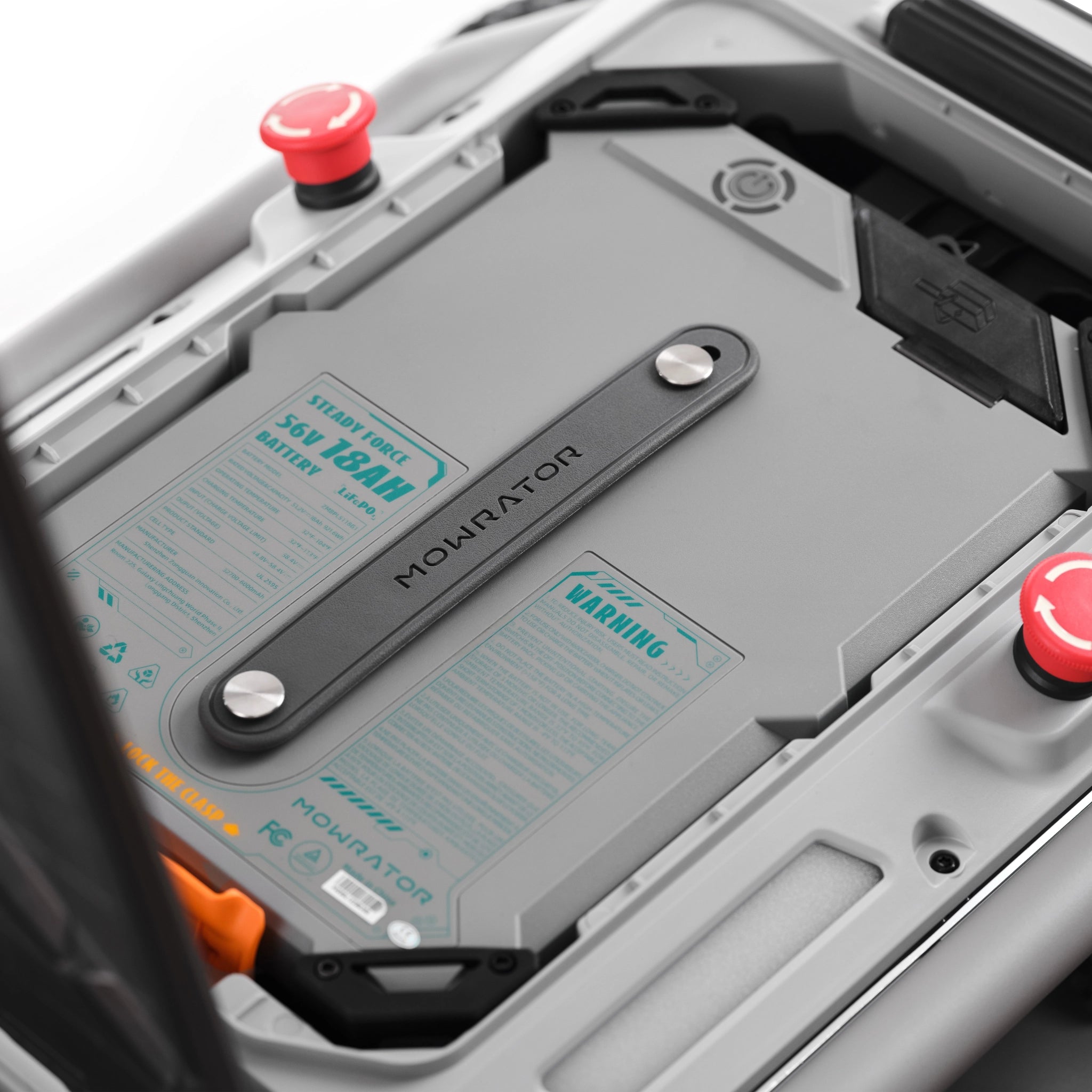 18 Ah 56 V LiFePO4-Batterie für Mowrator S1