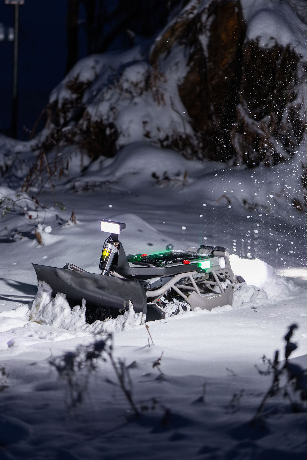 Mowrator Schneepflug-Set